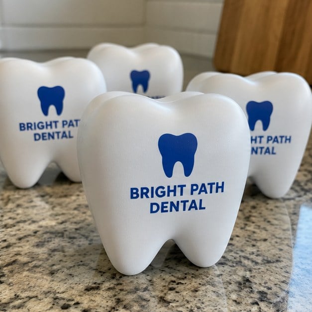 Customer photo of tooth-shaped stress relievers